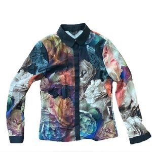 Ted Baker London Floral Button Down Shirt